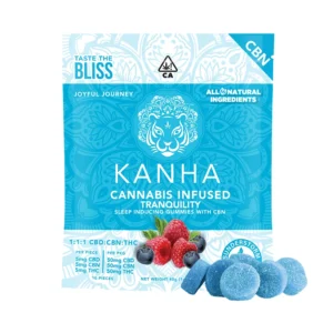 kanha 1:1:1 tranquility (50mg cbd/50mg thc/50mg cbn)