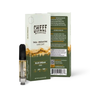 cheef – blue dream thca + delta 8 thc vape cart