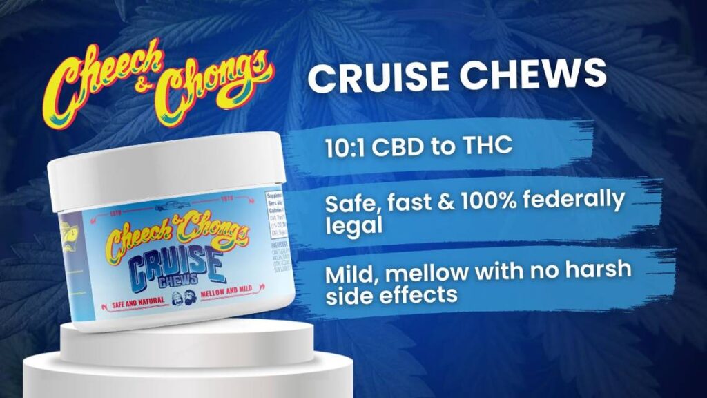 Delta 9 Gummies cheech chongs cruise chews 1