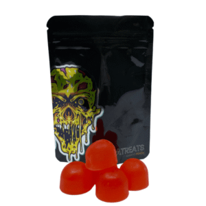 joshua treats – mango peach gummies 500mg