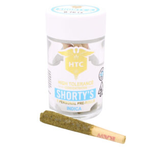shorty’s personalized pre roll – banana kush – htc