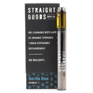 gorilla glue disposable vape pen (straight goods)