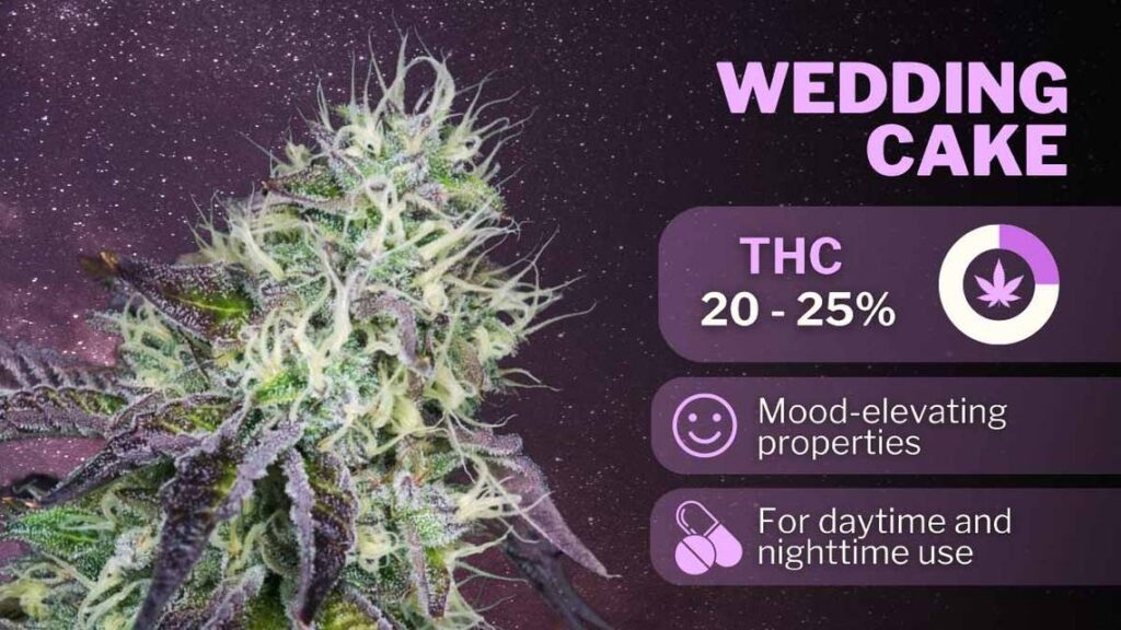 Best Weed for Anxiety in 2024 wedding cake1