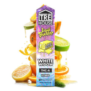 tre house live resin liquid budder thc a vape – white widow – 2g
